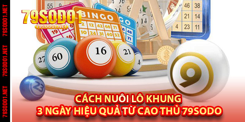 Cách Nuôi Lô Khung 3 Ngày Hiệu Quả Từ Cao Thủ 79Sodo